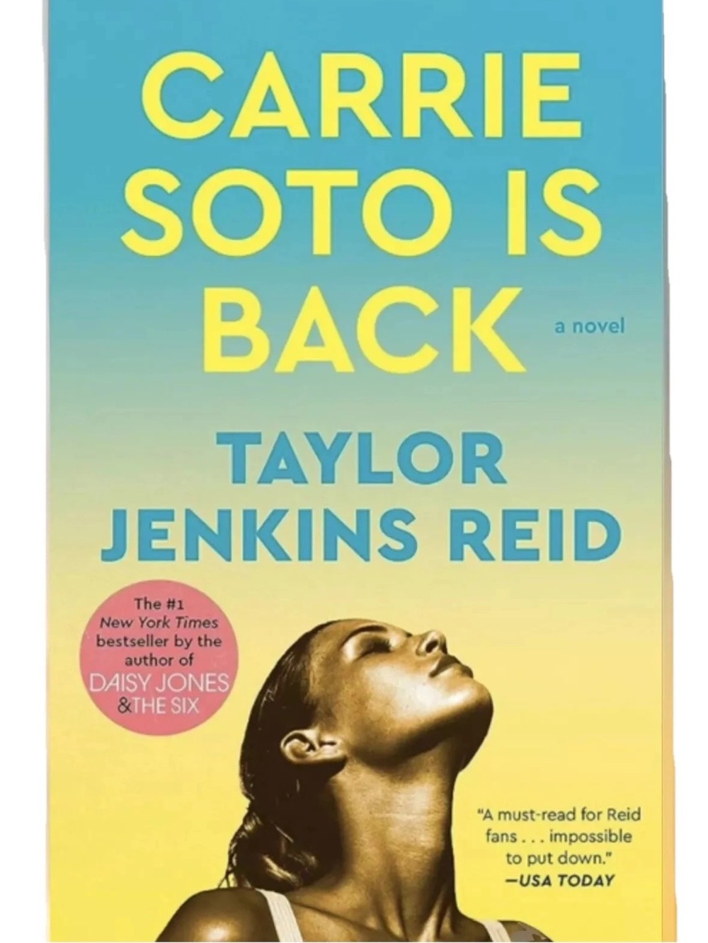 Carrie Soto Is Back by Taylor Jenkins Reid Paperback